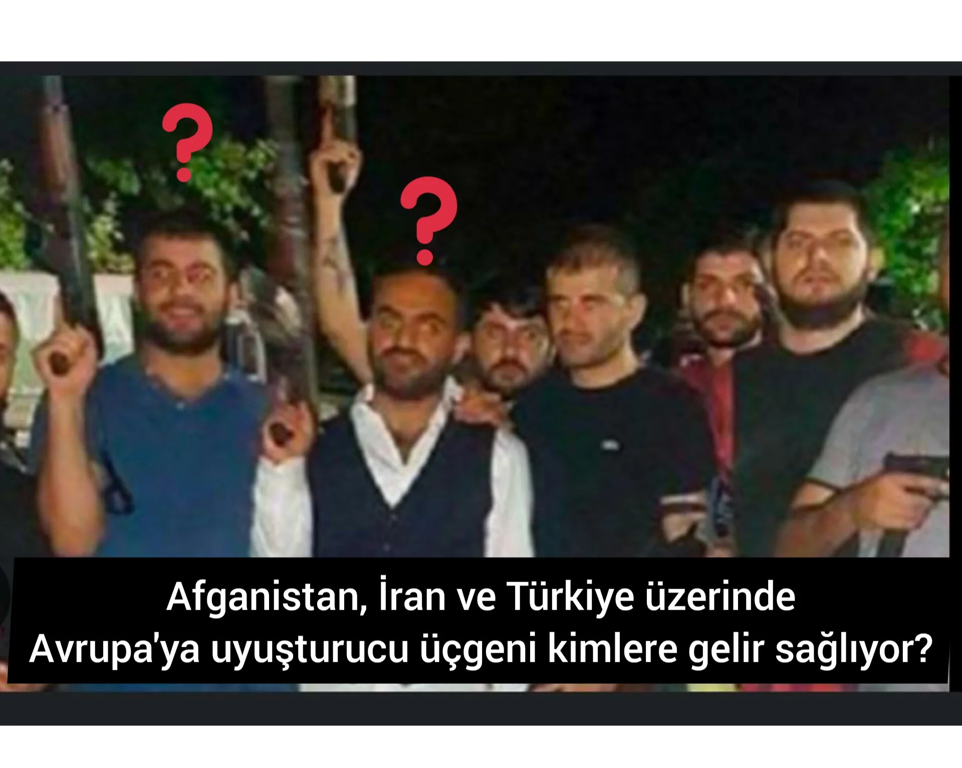 Afganistan, İran ve Türkiye üzerinde Avrupa'ya uyuşturucu üçgeni kimlere gelir sağlıyor?