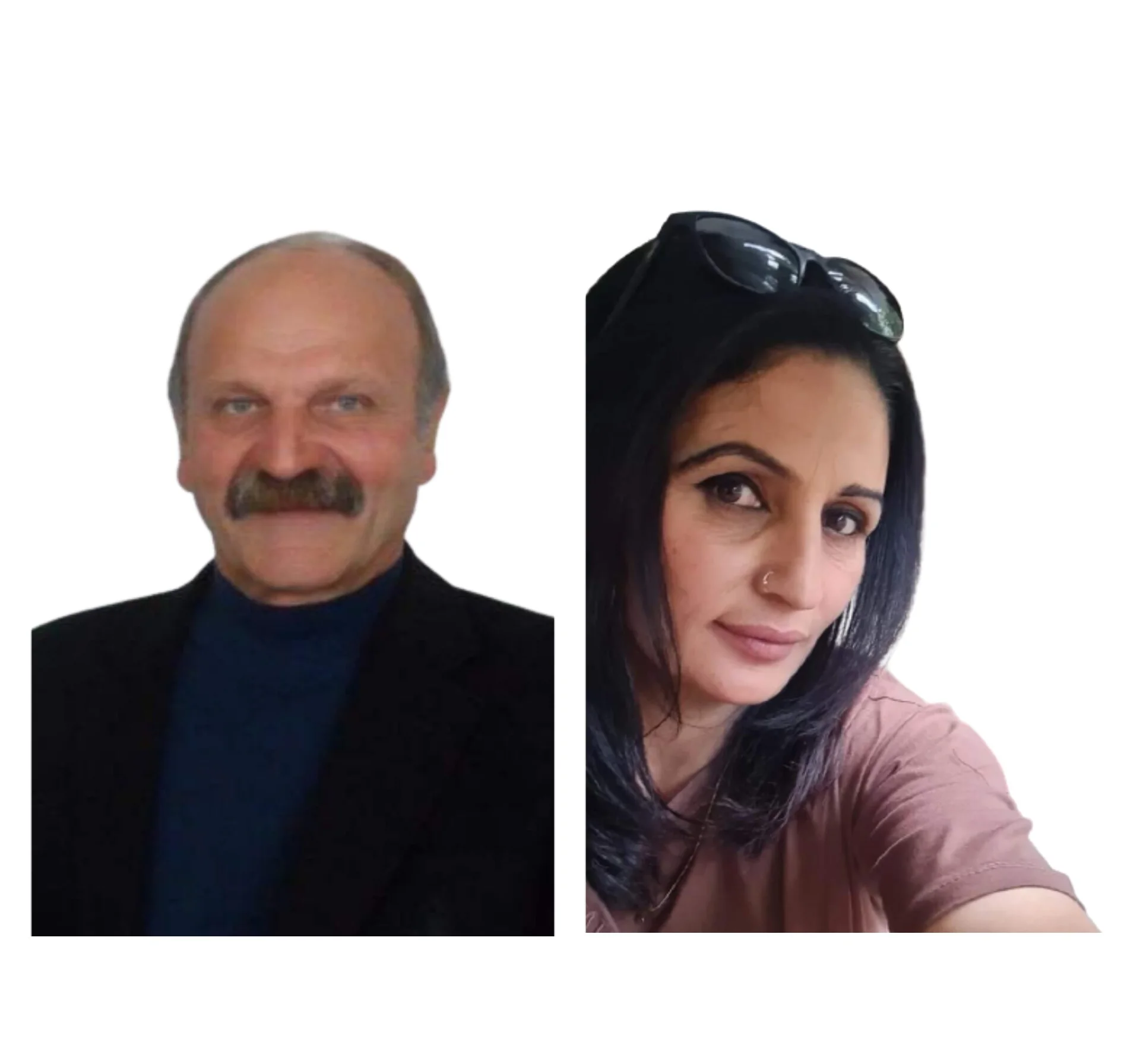 DEM Parti'nin Iğdır Belediye Başkan Adayı olarak gösterilen Mehmet Nuri Güneş ve Nejla Kum