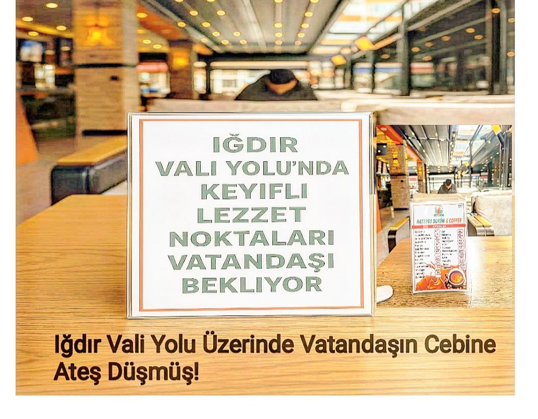 Iğdır Vali Yolu Üzerinde Vatandaşın Cebine Ateş Düşmüş!