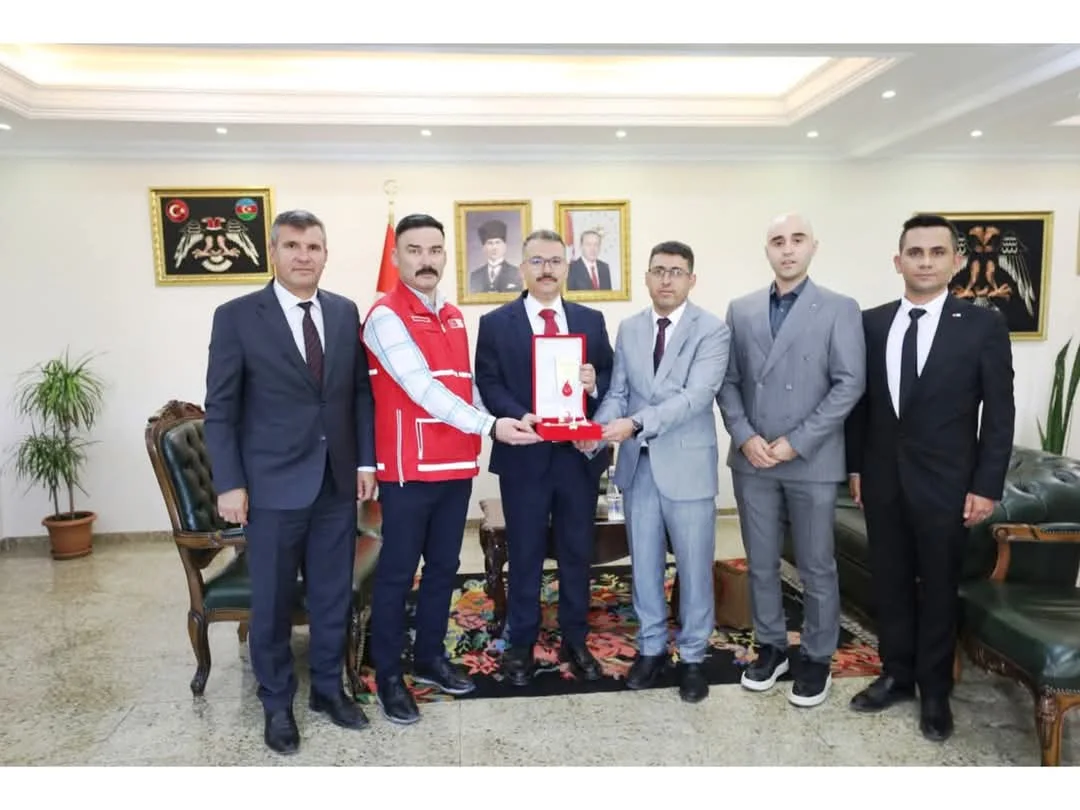 Türk Kızılay’dan Vali Ercan Turan’a Ziyaret