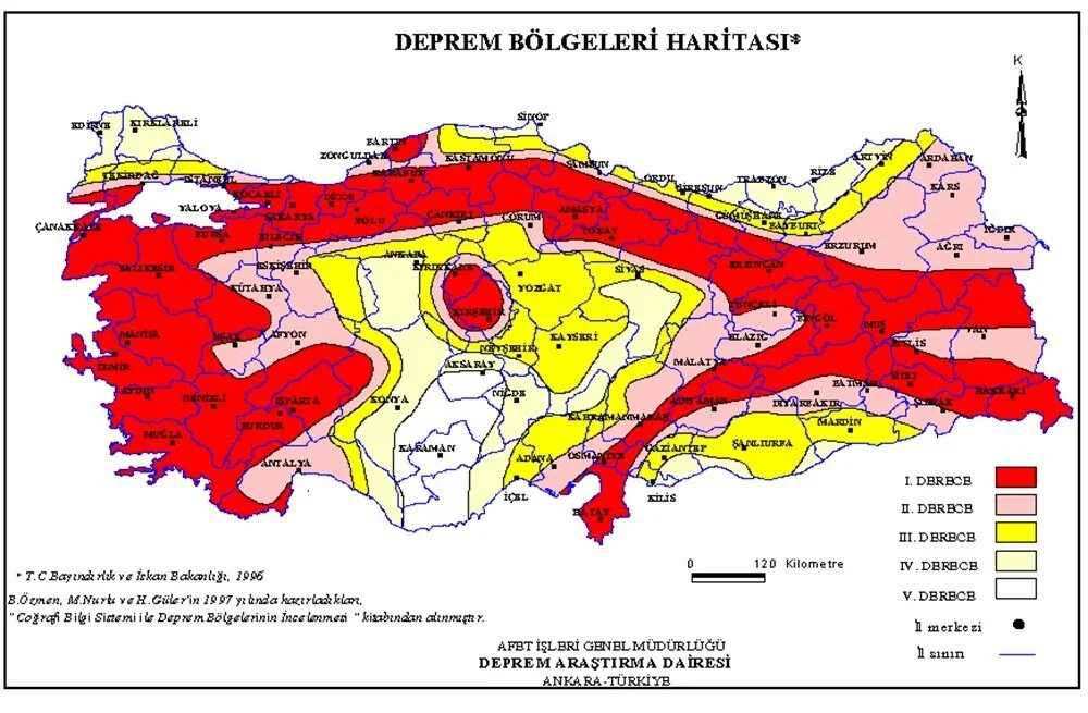 Doğu Anadolu Fay Hattı ve Türkiye Deprem Risk Haritası: Nereden Geçiyor, Hangi Illeri Kapıyor?