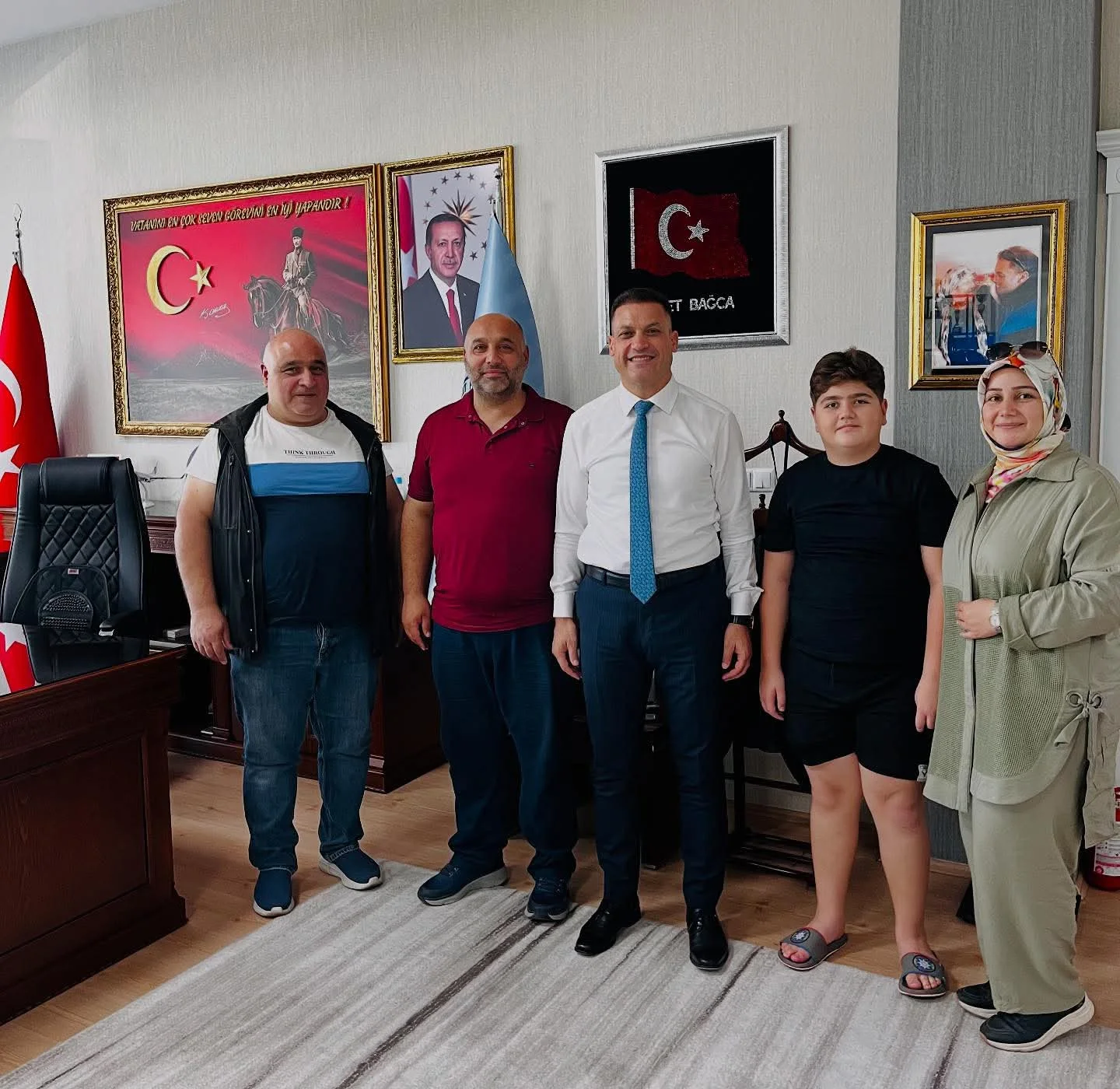 Iğdır Şehit Bülent Aydın Havalimanı Müdürü Fikret Bağca’dan Aileye Teşekkür Mesajı: