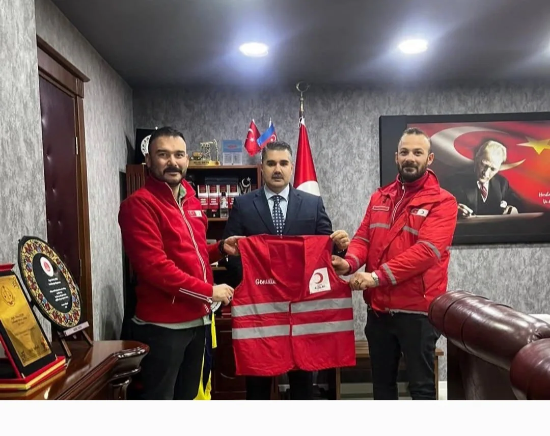 Türk Kızılay Iğdır Şube Başkanı’ndan Başsavcı Dede’ye Ziyaret
