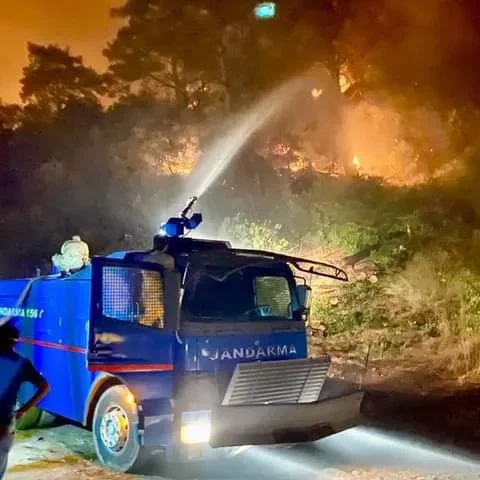 Jandarma, 4 ildeki orman yangınlarına 2310 personelle müdahale ediyor