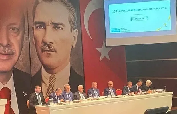 Başkan Ayaz, Ankara'daki Genişletilmiş İl Başkanları Toplantısı'na katıldı