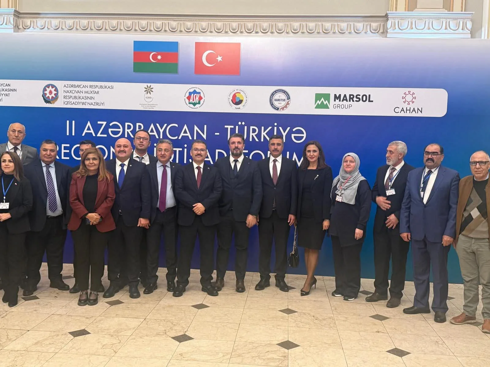 Iğdır Ticaret Odası’ndan Güçlü Çıkış: II. Azerbaycan–Türkiye Bölgesel Ekonomi Forumu’nda Stratejik Temsil