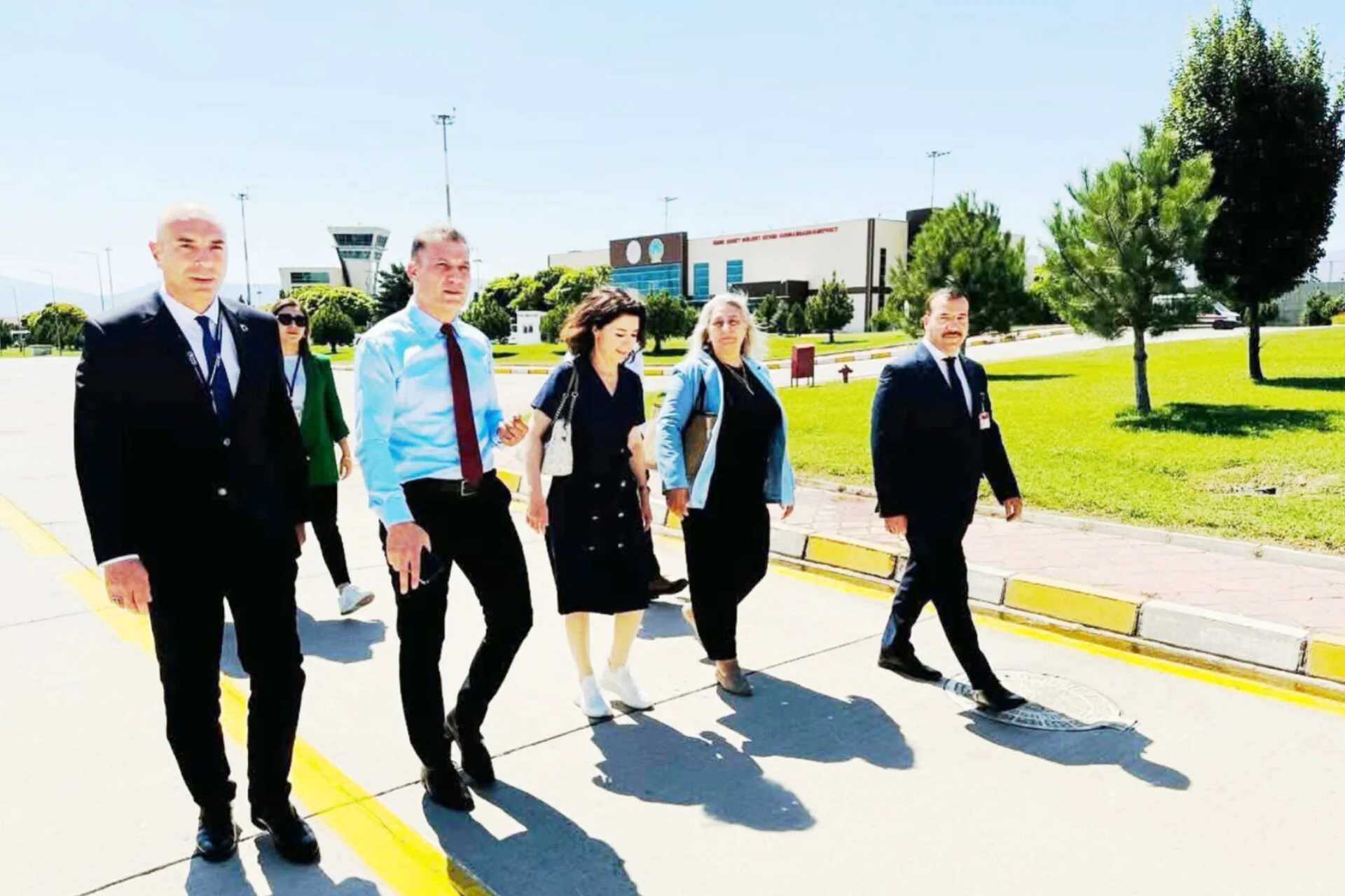 Daire Başkanları Havalimanında İncelemelerde Bulundu