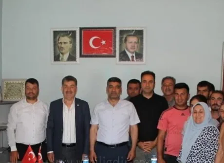 Ak Parti Bölge Koordinatörü Abdullah Erdem, Karakoyunlu İlçesini Ziyaret Etti