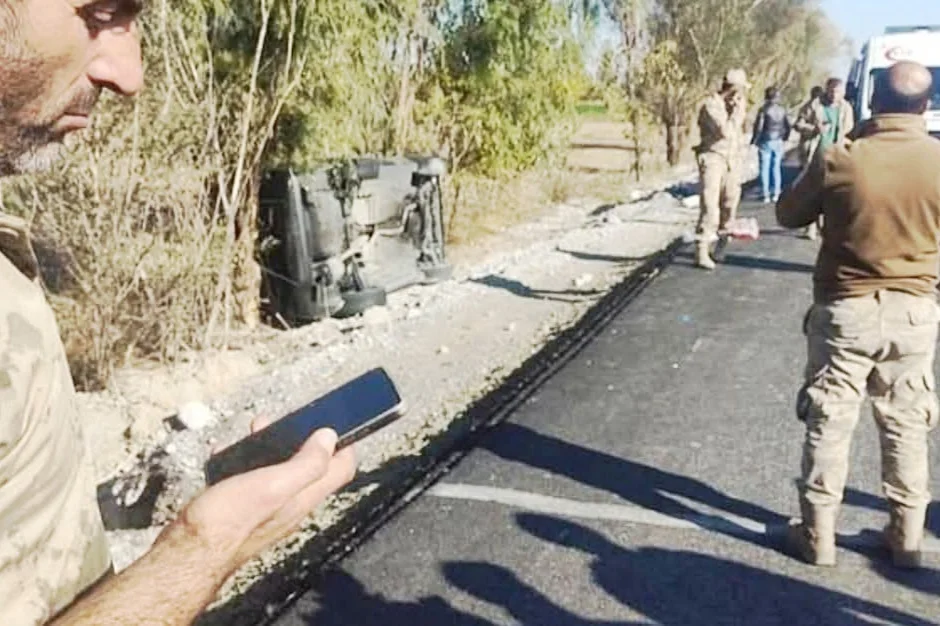 Iğdır’da Kontrolden Çıkan Araç Yan Yattı: 1 Yaralı