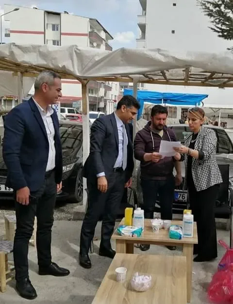 AKAK Parti İl Başkanı Ali Kemal Ayaz Ve Teşkilat Mensubu arkadaşlarıyla birlikte ziyaretler