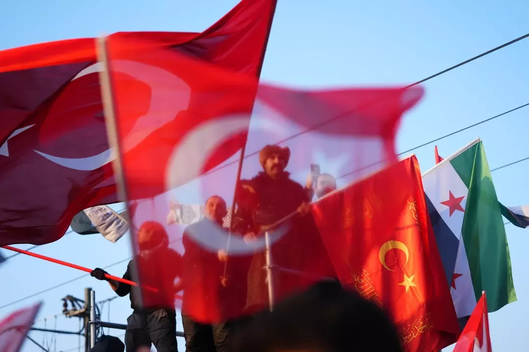 İstanbul'da Yeni Yılın İlk Gününde Gazze İçin Büyük Yürüyüş