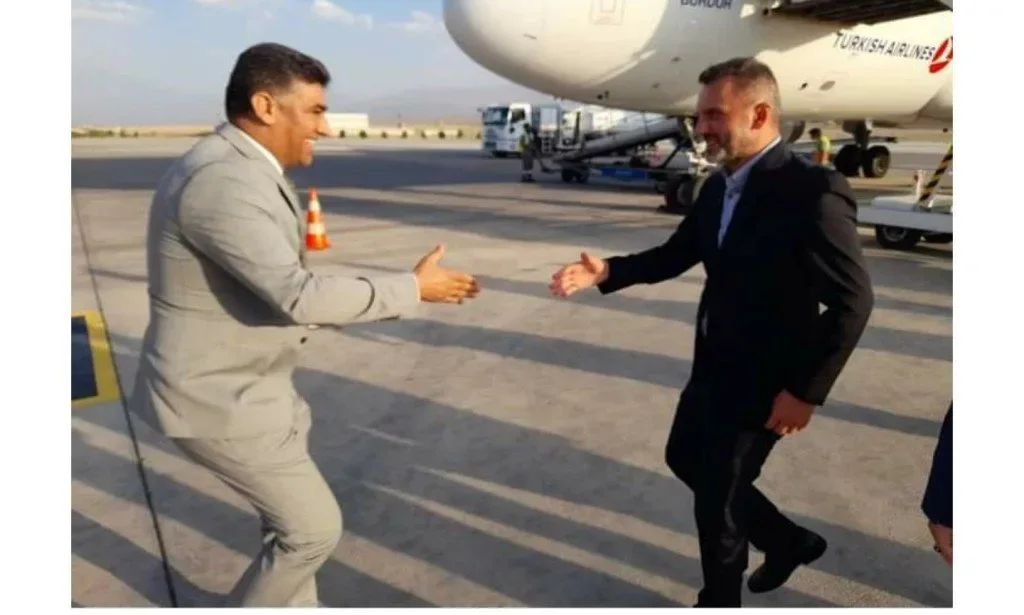AK Parti teşkilat başkanı Erkan Kandemir bugün Iğdır'da