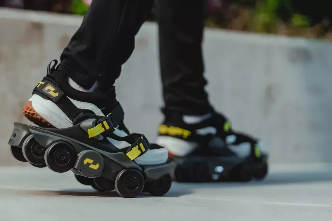 Robotik girişimi, yürüme hızınızı koşuya çıkaran ayakkabı aksesuarı geliştiriyor