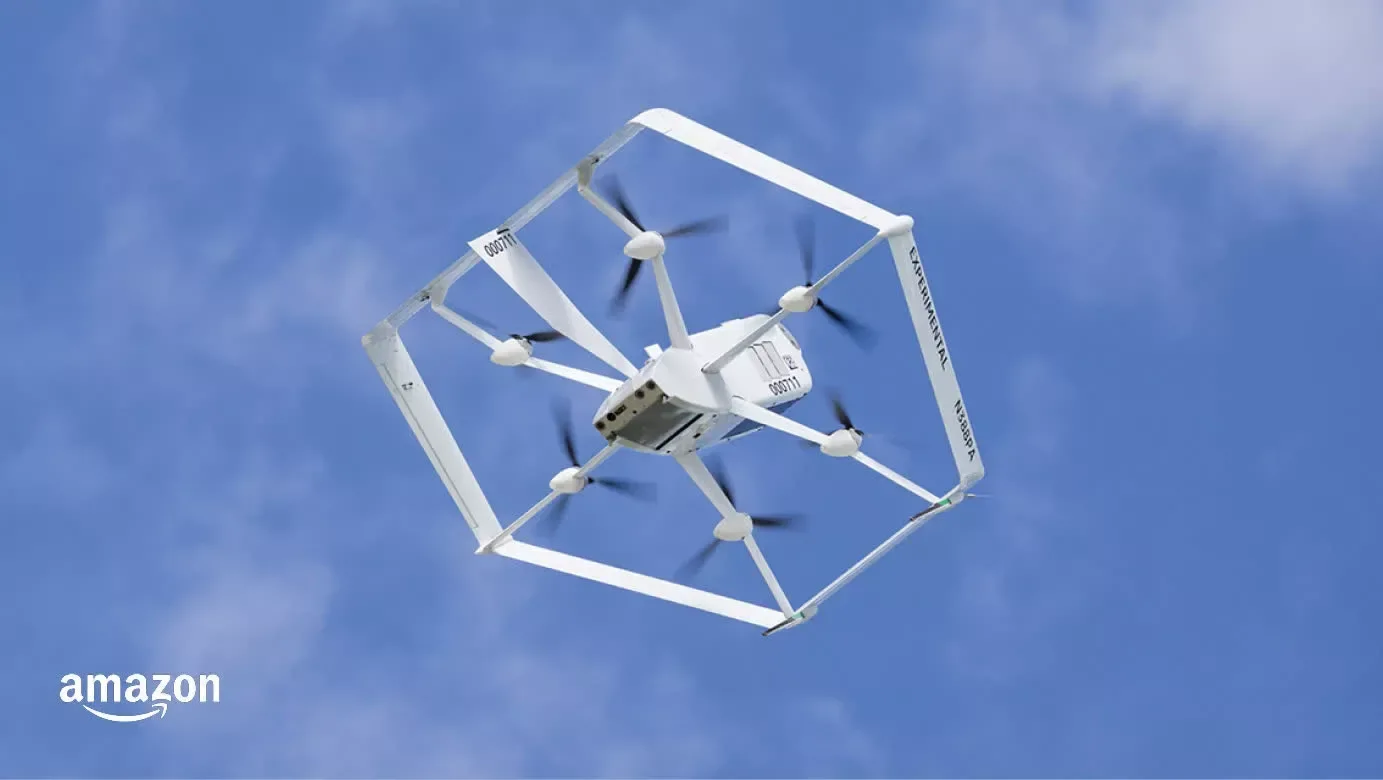 Amazon drone hizmeti, ortaya çıktıktan neredeyse on yıl sonra bu yıl teslimatlara başlayacak