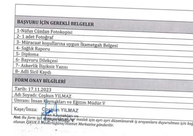 İş alım ilanının gece yarısı yayınlanmasıyla birlikte ortaya çıkan belirsizlik