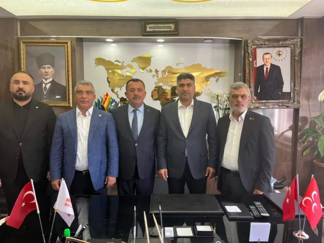 AK Parti ve MHP'den Melekli Belediyesi'ne Hayırlı Olsun Ziyareti: 1 Milyon TL Destek