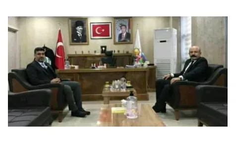 Müdür Yonca'dan AK Parti İl Başkanlığına ziyaret etti
