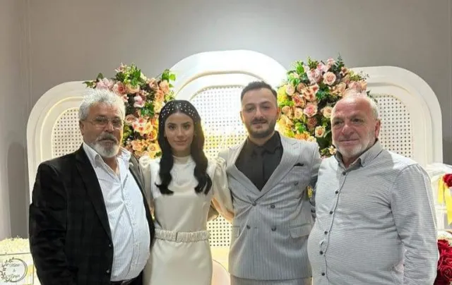 "Hacı Halim Başak'ın kızının iki aile sözü yapıldı"