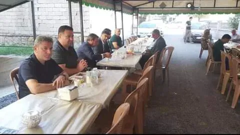 İl koordinatörü ve yönetim kurulu üyeleri ile beraber, ziyarete bulundular