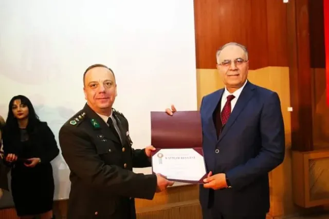 Iğdırlı Hemşerimiz E. Piyade KD. Albay Cengiz Şeyra'ın 18 Mart Çanakkale Zaferini yıl dönümü teşekkür mesajı