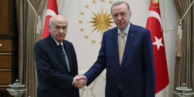 Beştepe'de sürpriz görüşme