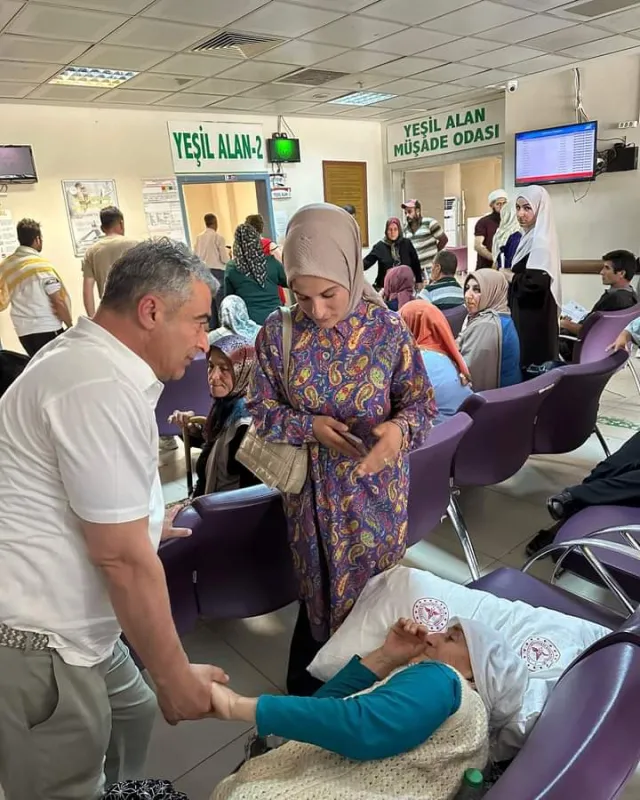 Milletvekili Alagöz Iğdır Hastanesi İnceledi