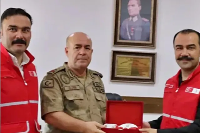 Türk Kızılay Iğdır Şubesi’nden Jandarma Teşkilatına Anlamlı Ziyaret