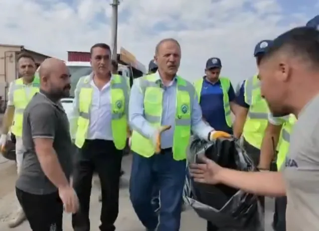 IĞDIR’DA TEMİZ KENT SEFERBERLİĞİ SANAYİ SİTESİ’NDE SÜRDÜ