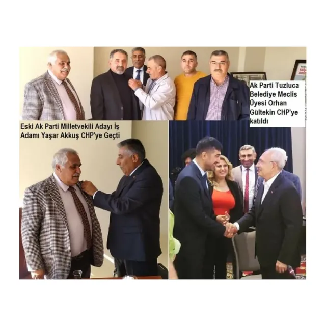 (Iğdır) AK Partiden istifa eden 2 siyasetçi...!