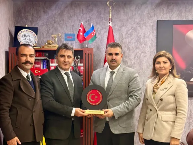 İl Özel İdaresi Genel Sekreteri Yüksel Kasım Çarman’dan Cumhuriyet Başsavcısı Meriç Dede’ye Nezaket Ziyareti