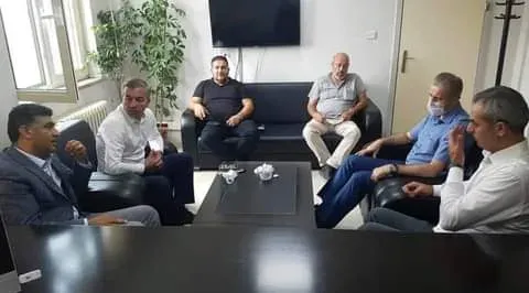 AK Parti İl ve Merkez İlçe Başkanından Salih Serçe'le Hayırlı Olsun Ziyareti