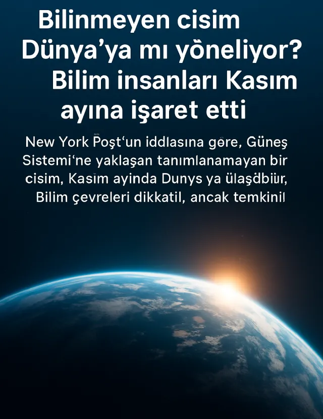 Kasım’da Uzaylı Saldırısı Mı?