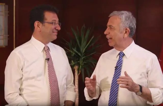 Ekrem İmamoğlu ve Mansur Yavaş'tan Ortak Video Yayınlandı: Birinci Turda Bitirelim https://hepiy.net