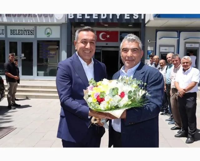 Cantürk Alagöz'den Muhsin Dere’ye Tebrik ve Başarı Dilekleri