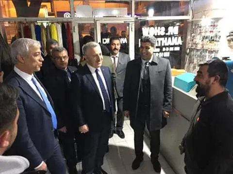 Ak Parti İl Başkanı Ali Kemal Ayaz, Iğdırlı Esnafını Ziyaret Etti