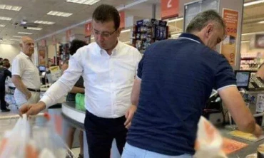 Ekrem İmamoğlu market alışverişi tartışma konusu oldu