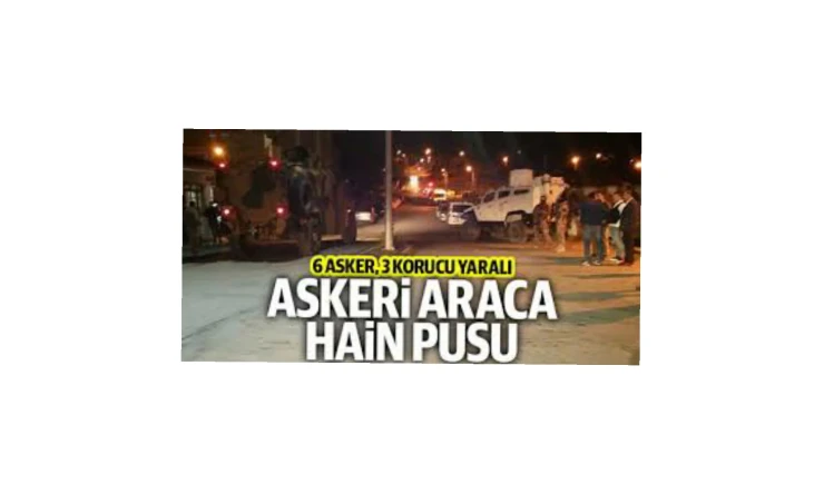 Kağızman’da hain pusu: 6 asker, 3 korucu yaralı