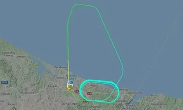 İSTANBUL- IĞDIR SEFERİNİ GERÇEKLEŞTIREN UÇAK KUYRUK VURDU