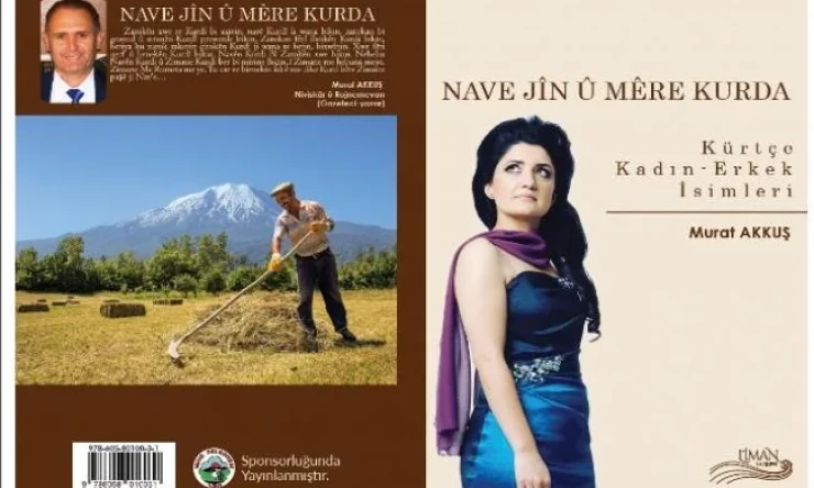 Murat Akkuş’un Kürtçe Kadın-Erkek İsimleri Kitabı Çıktı