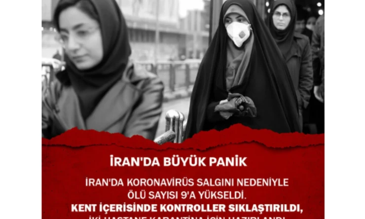İRAN'DA BÜYÜK PANİK