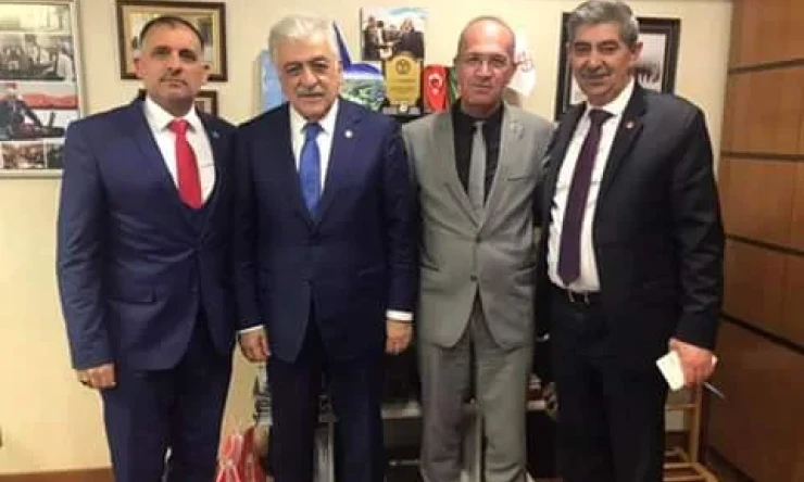 TBMM'de İstanbul Milletvekilimiz Sn. Şamil Ayrım ve Danışmanı Sn.Cem Ayrım beyi ziyarette bulunduk