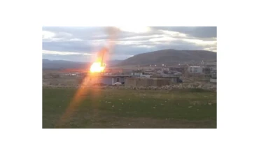Türkiye-İran Doğalgaz Boru hattında patlama meydana geldi