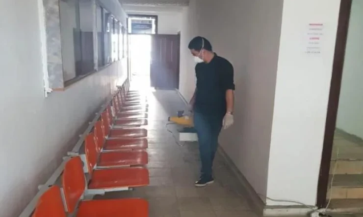 Iğdır Adliyesi'nde Koronavirüs Tedbirleri