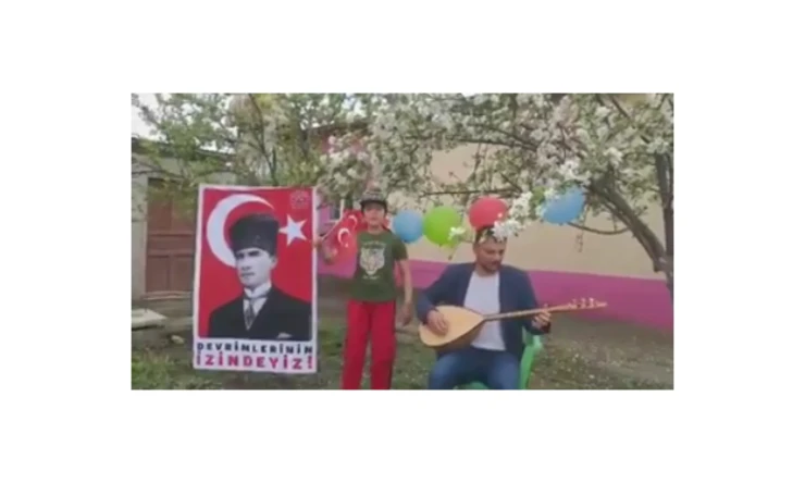 Selahattin Aktaş 23 Nisan'ı kutladı