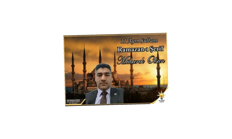 11 Ayın Sultanı Ramazan-ı Şerif Mübarek Olsun.