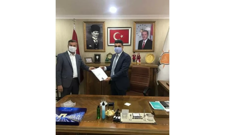 Başkan Toka, yuvaya geri döndü AK Parti'de müraacatını yaptı