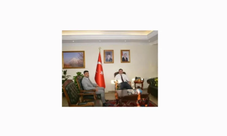 İl Başkanı Ayaz'dan Vali Sarıibrahim'e Hayırlı Olsun Ziyareti