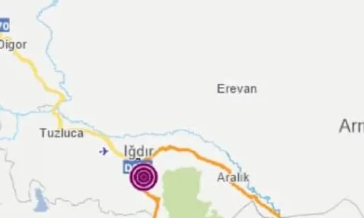 Iğdır 4.4 Sallandı Kötü insanların Depremi oldu