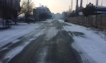 Iğdır'da mevsimin ilk karı yağdı
