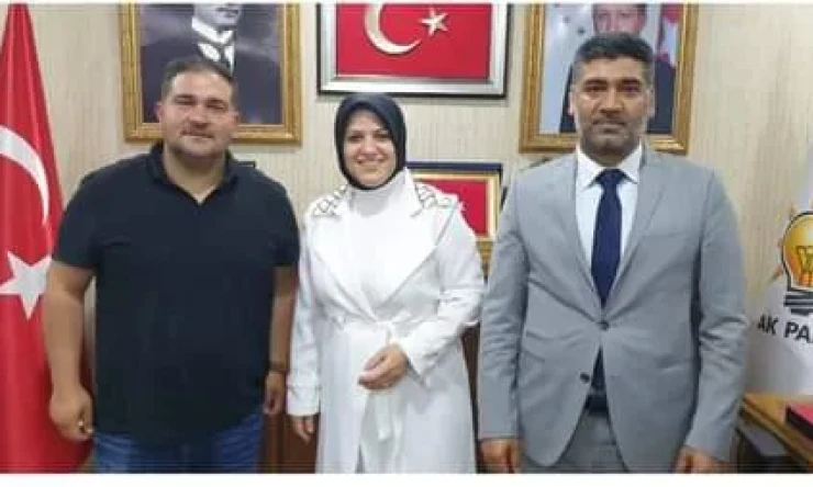 Ayşe Sula Köseoğlu Başkan Ali Kemal Ayaz'ı Ve Teşkilatı Tiyaret etti